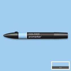 Winsor & Newton ProMarker kétvégű alkoholos filctoll - B318, cloud blue