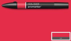 Winsor & Newton ProMarker kétvégű alkoholos filctoll - R666, red