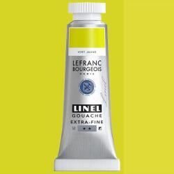 Lefranc Bourgeois L&B Linel extra fine gouache festék, 14 ml - 590, yellow green