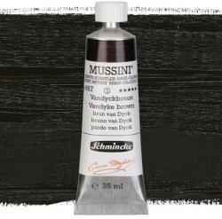 Schmincke Mussini olajfesték, 35 ml - 667, vandyck brown