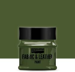 Pentart textil- és bőrfesték, 50 ml - fenyőzöld