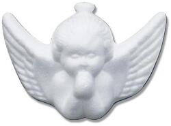 ArtExport Hungarocell (styropor) figura, angyal - 6x9 cm