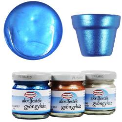 ArtExport Hobbyművész akrilfesték, 40 ml - gyöngyház, 57, kék