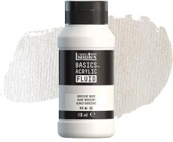Liquitex Basics Fluid akrilfesték, 118 ml - 238, iridescent white
