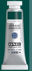 Lefranc Bourgeois L&B Linel extra fine gouache festék, 14 ml - 522, cobalt green deep