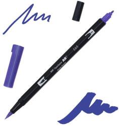 Tombow abt dual brush pen kétvégű filctoll - 565, deep blue