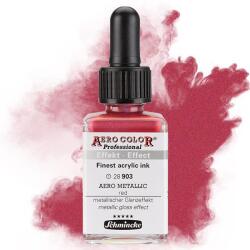 Schmincke AERO COLOR Professional akriltinta, 28 ml - 903, AERO METALLIC red