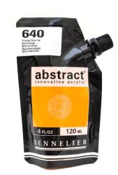 SENNELIER Abstract akrilfesték, 120 ml - 640, red orange