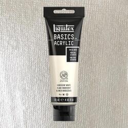 Liquitex Basics akrilfesték, 118 ml - 238, iridescent white