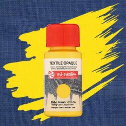 Talens Art Creation textilfesték sötét anyagra - 2004 Sunny yellow opaque