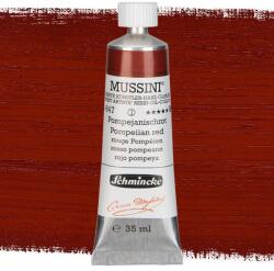 Schmincke Mussini olajfesték, 35 ml - 647, pompeiian red