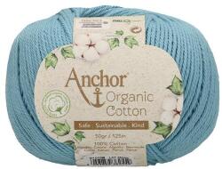 Schachenmayr Horgolófonal, Anchor Organic Cotton, 50 g, vegán - 01038 égkék