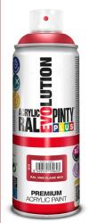 PintyPlus Akrilfesték spray, EVOLUTION fényes, 400 ml - RAL3000 flame red