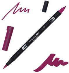 Tombow abt dual brush pen kétvégű filctoll - 757, port red