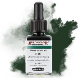 Schmincke AERO COLOR Professional akriltinta, 28 ml - 504, chromium oxide green brilliant