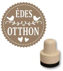 Flornatura Pecsételő, kerek, 3 cm - Foam bélyegző - Édes otthon