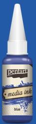 Pentart Media ink, tintafesték, 20 ml - kék