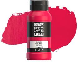 Liquitex Basics Fluid akrilfesték, 118 ml - 415, primary red