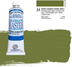 FERRARIO Master akrilfesték, 60 ml - 31, cinnabar green light