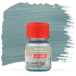 Talens Art Creation Metallic akrilfesték, 30 ml - 8017 zöldes ón Greenish pewter
