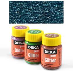 Deka Perm Glitter csillámos textilfesték 25 ml - 58 türkiz