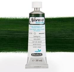 Schmincke Norma Blue vegán vizes olajfesték, 35 ml - 514, sap green