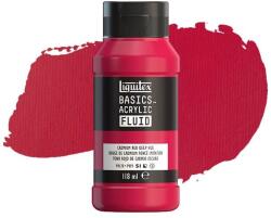 Liquitex Basics Fluid akrilfesték, 118 ml - 311, cadmium red deep hue