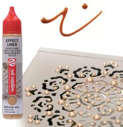 Talens Art Creation Effect Liner, univerzális 3D festéktoll, 28 ml - 8513 Pearl bronze