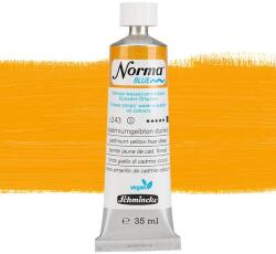 Schmincke Norma Blue vegán vizes olajfesték, 35 ml - 243, cadmium yellow hue deep