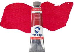 Royal Talens Van Gogh akrilfesték, 40 ml - 322, carmine deep