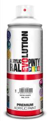 PintyPlus Akrilfesték spray, EVOLUTION selyemfényű, 400 ml - RAL9010 pure white