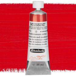 Schmincke Mussini olajfesték, 35 ml - 341, cadmium red middle