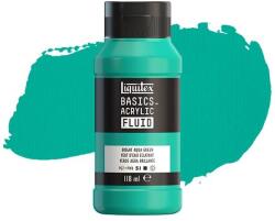 Liquitex Basics Fluid akrilfesték, 118 ml - 660, bright aqua green