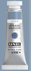 Lefranc Bourgeois L&B Linel extra fine gouache festék, 14 ml - 847, storm grey