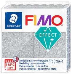 FIMO Effect süthető gyurma, 57 g - csillámos ezüst (8010-812)