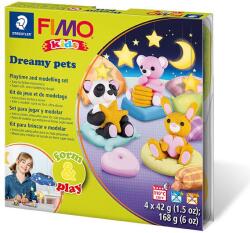 FIMO Kids süthető gyurma készlet, Form & Play - 4x42 g - álom