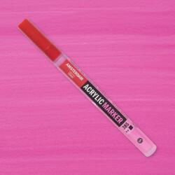 Royal Talens Amsterdam akril filctoll, S - 385, quinacridone rose light