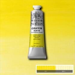 Winsor&Newton Griffin alkyd olajfesték, 37 ml - 722, winsor lemon