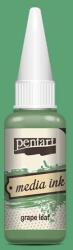 Pentart Media ink, tintafesték, 20 ml - szőlőlevél