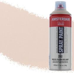 Royal Talens Amsterdam vízbázisú akrilfesték spray, 400 ml - 292, naples yellow red light