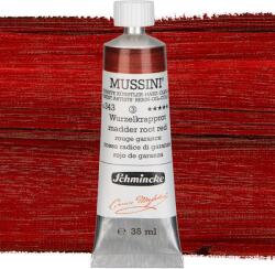 Schmincke Mussini olajfesték, 35 ml - 343, madder root red