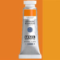 Lefranc Bourgeois L&B Linel extra fine gouache festék, 14 ml - 181, indian yellow imitation