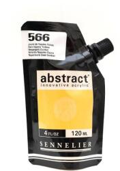 SENNELIER Abstract akrilfesték, 120 ml - 566, dark naples yellow