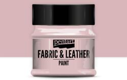 Pentart textil- és bőrfesték, 50 ml - rózsaszín