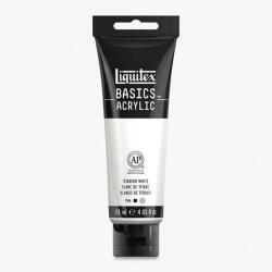 Liquitex Basics akrilfesték, 118 ml - 432, titanium white