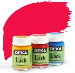 Deka Color Lack fényes akrilfesték 25 ml - 19 rubin