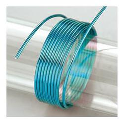  Alumínium drót, 2 mm, 5 m - türkiz