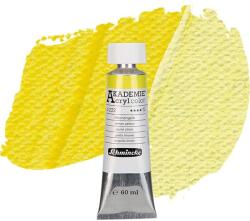 Schmincke Akademie akrilfesték, 60 ml - 222, lemon yellow