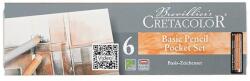 CRETACOLOR Basic Pencil Pocket Set vázlatceruza készlet, 6 db-os, fémdobozos