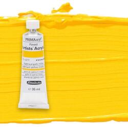 Schmincke PRIMAcryl akrilfesték, 35 ml - 211, cadmium yellow medium